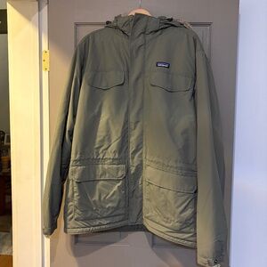 Patagonia Isthmus Parka Basin Green XL